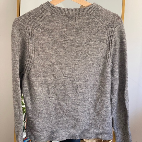 A New Day Heathered Grey Sweater Small - Picture 5 of 11